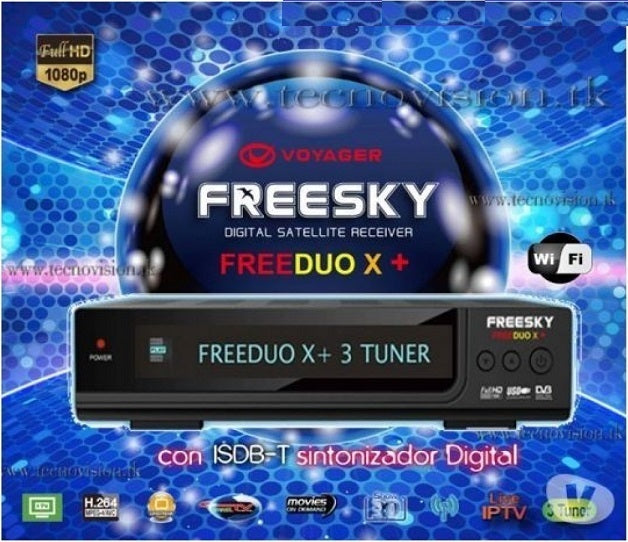 Receptor Freesky Freeduo X+