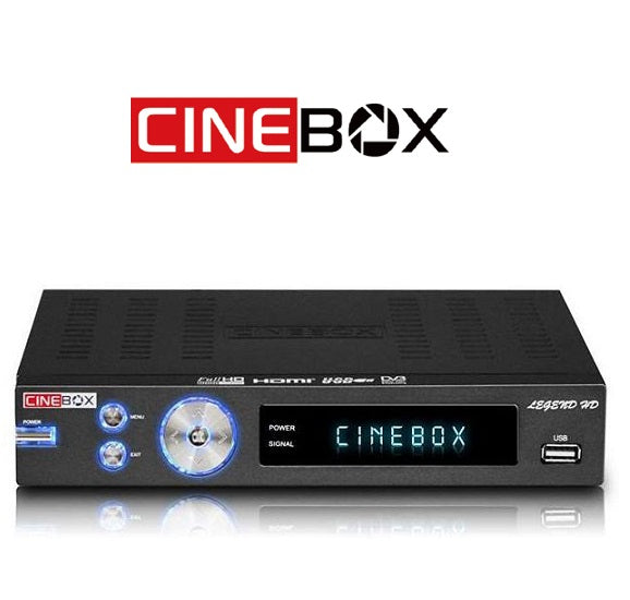 Receptor Cinebox Legend HD 3D Iptv